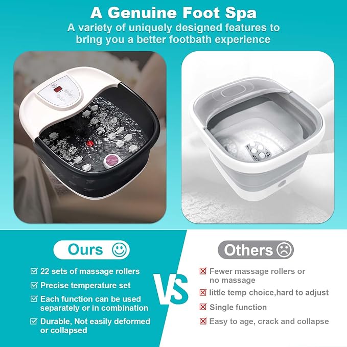 ECARBME Foot Spa Bath Massager - Image 6