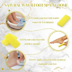 Batiyeer 100 Pcs Pumice Stone for Feet Scrubber Dead Skin Disposable Pedicure - Image 7