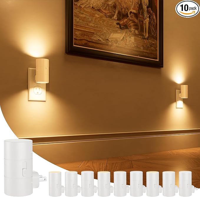 NIORSUN Night Lights Plug into Wall, Dimmable by NIORSUN