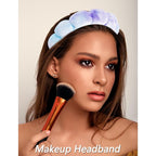 VELSCRUN Spa Headband, Makeup Face Wash Skincare Headbands, Stuff - Image 3