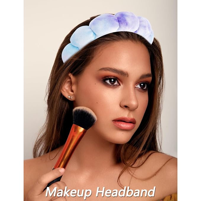 VELSCRUN Spa Headband, Makeup Face Wash Skincare Headbands, Stuff - Image 3