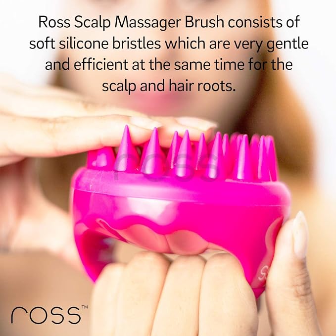 Ross Hair Scalp Massager Shampoo Brush - Image 5