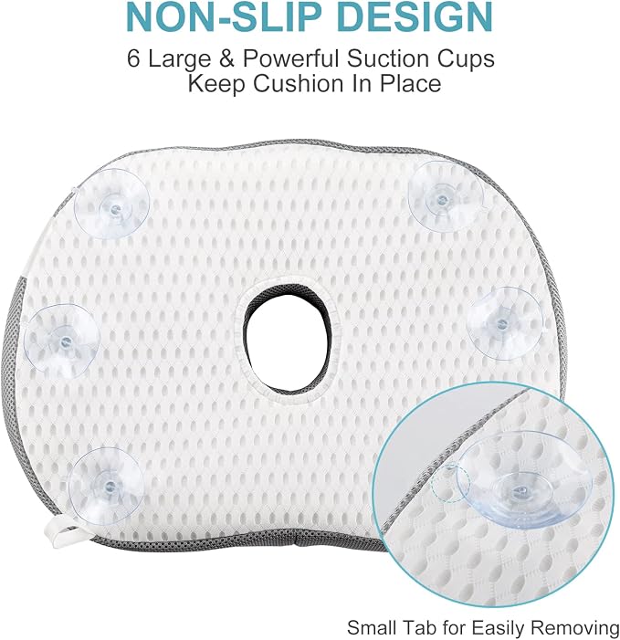 Idle Hippo Hot Tub Booster Seat, Weighted Hot Tub Pillow - Image 5