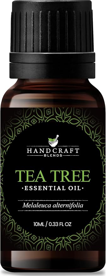 Handcraft Blends Tea Tree Essential Oil – 0.33 Fl Oz – 100% Pure and Natural – by HandcraftBlends