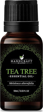 Handcraft Blends Tea Tree Essential Oil – 0.33 Fl Oz – 100% Pure and Natural – by HandcraftBlends