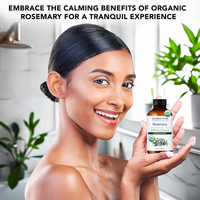 Majestic Pure Organic Rosemary Essential Oil - Image 5