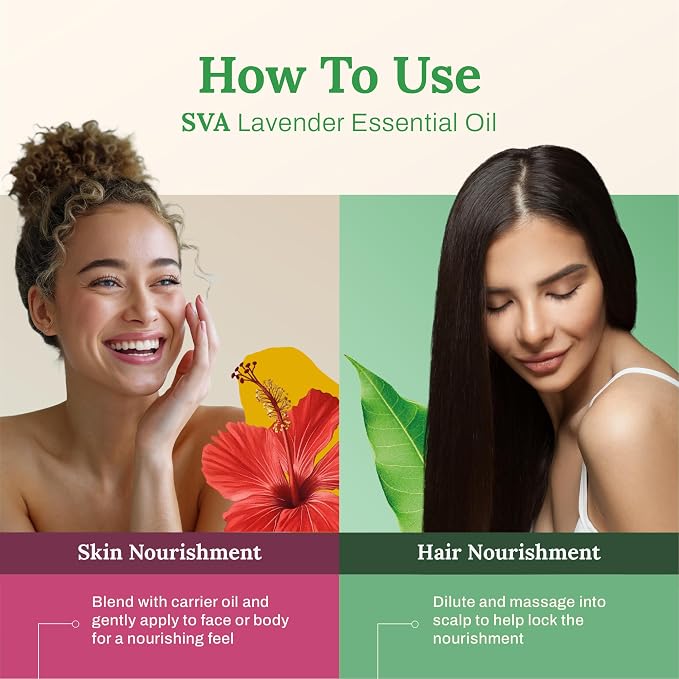 SVA Lavender Essential Oil – 4 Fl Oz – 100% Natural Lavender Oil - Image 5