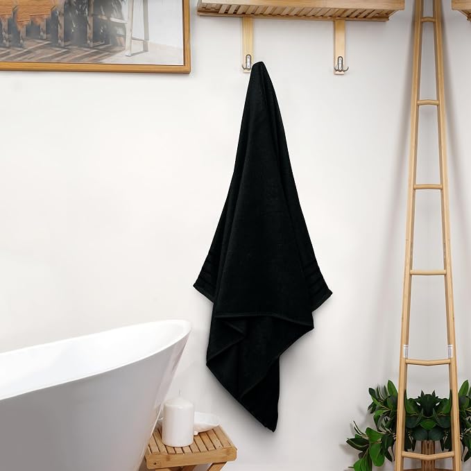Avalon Towels Bath Towels Set of 4, Size 30 x 60 Inches, Highly Soft and - Image 5