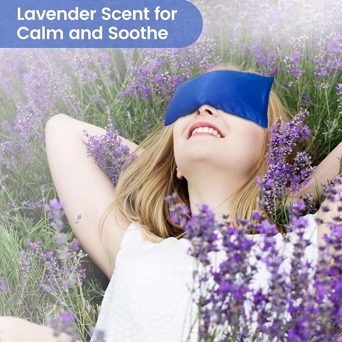 SuzziPad Lavender Eye Pillows for Relaxation - Image 5