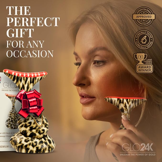 GLO24K 7 Color Beauty Device – Triple LED Action & Vibration Technology Facial - Image 6