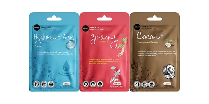 Celavi Collagen Face Sheet Mask K-Beauty Korea Skin Care Moisturizing New D - Image 2