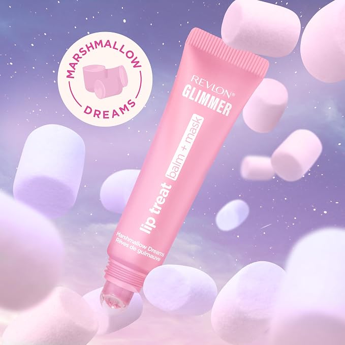 Revlon Glimmer Lip Treat Balm + Mask, Overnight Peptide Lip Treatment, 002 - Image 10