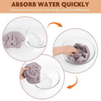 SUNLAND Large Microfiber Hair Drying Caps - Image 6