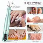 TUOBEO Cordless Nail Drill Electric Rechargeable File Kit, Professional Efile - Image 3