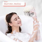 FARMOGA Bath Loofah Sponge Back Scrubber Shower Sponge Soft Mesh Exfoliator - Image 4