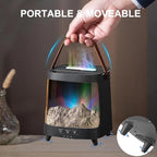 Essential Oil Diffuser, Upgraded Portable Aurora Flame Aromatherapy Scent Aroma - Image 4