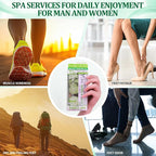 Pedicure Kit Foot Soak Set: Bubble Salt, Sugar Scrub, Massage Mask, Massage - Image 7