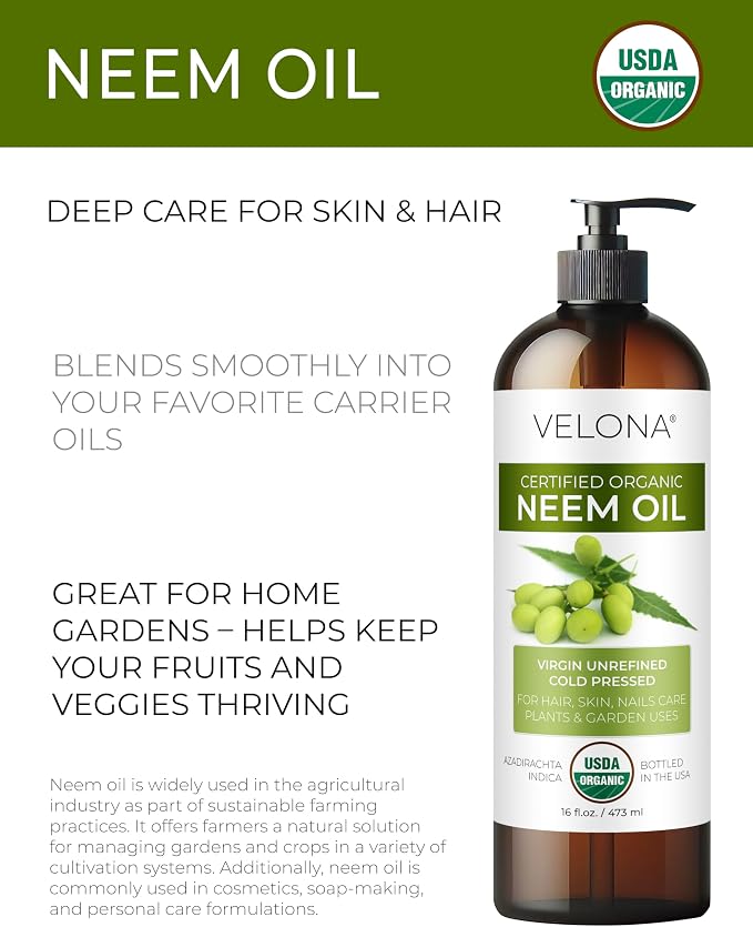 velona Neem Oil USDA Certified Organic - Image 2