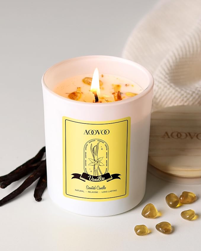 AOOVOO Vanilla Scented Candles for Women - Image 3