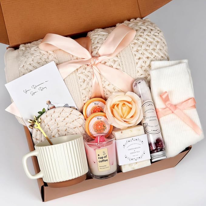 Birthday Gift for 40 50 60th Women Get Well Soon Self Care Package Unique Spa by Follow