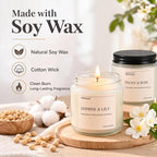 Scented Candles Gift Set, 8 Pack Soy Wax Candles - Image 4