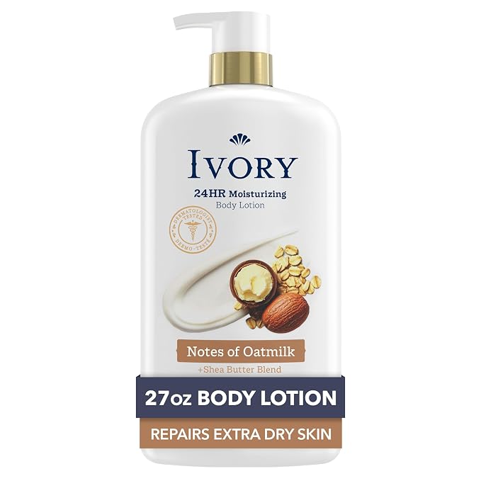 Ivory Hand & Body Lotion, 24hr Moisturizing, Repairs Extra Dry Skin, All Day by Ivory