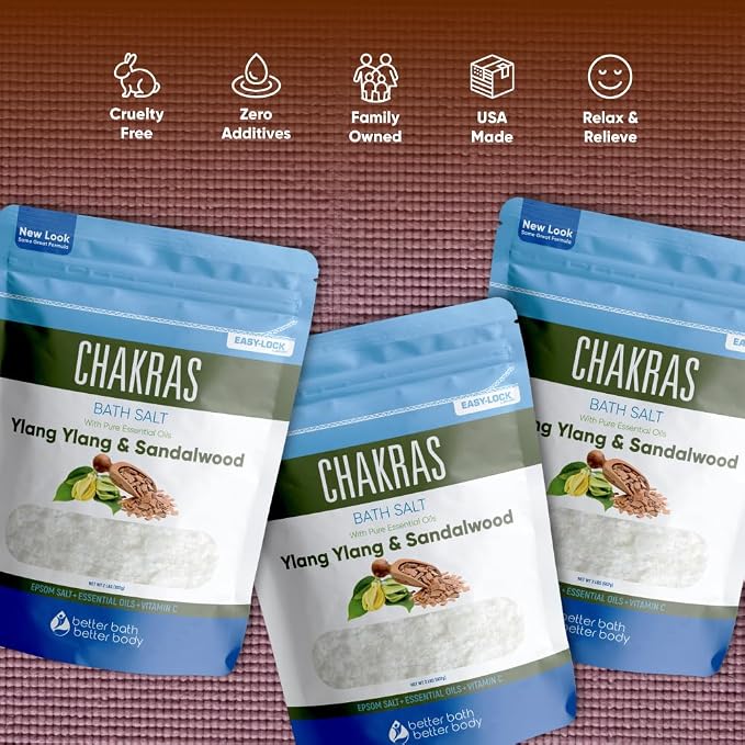 Chakras Bath Salt USP Epsom Salt - Image 4