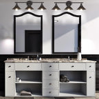 Licperron 3-Light Black Bathroom Vanity Light Fixtures Over Mirror, Farmhouse - Image 5
