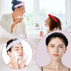10 Pcs Velvet Cloth Spa Headbands - Image 6