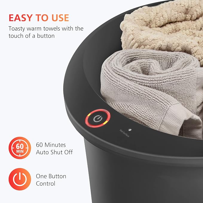 Comfier Hot Towel Warmers for Bathroom, Gifts for Dad, Large Towel Warmer - Image 3