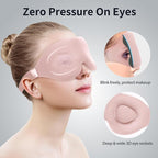 NEWVANGA Sleep Mask for Back and Side Sleeper, Block Out Light, Luxury Sleeping - Image 4