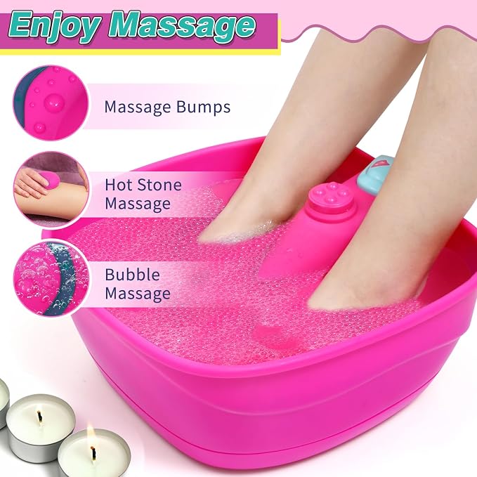 Golray Kid Foot Spa & Nail Kit, Girl Gift - Image 6