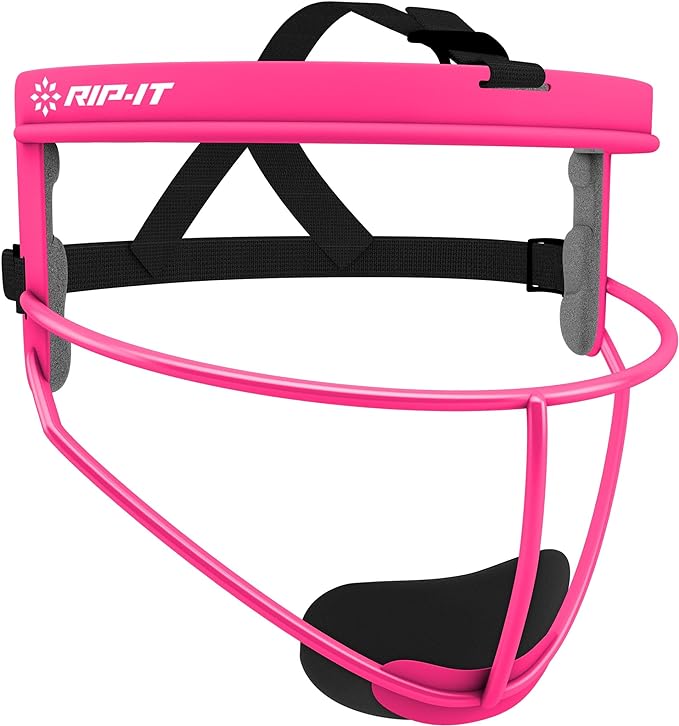 RIP-IT Original Defense Softball Face Mask, Lightweight, Protective Fielder's by RIP-IT