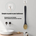 17-Inch Back Scrubber for Shower, Anti-Slip Exfoliating Body Brush for Bath - Image 5