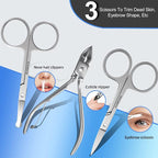 Manicure Set 30 in 1 Fingernail Clipper Set, Manicure Kit, Pedicure Kit - Image 5