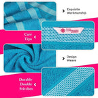 CASA COPENHAGEN Solitaire 6Pcs 100% Egyptian Cotton Large Designer Towels Gift - Image 4