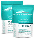 Epsom Salt Tea Tree Foot & Body Soak-Toenail Repair & Ingrown Nails, Athletes by PurelyNorthwest