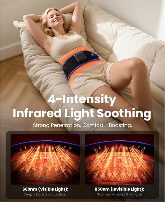 BOB AND BRAD ThermoRed Heating Pad Belt Massager - Image 3