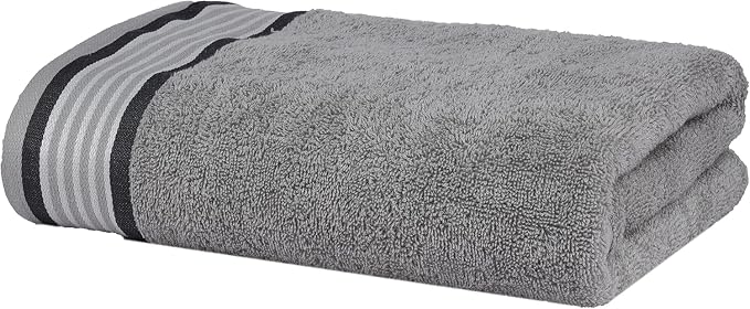 CASA COPENHAGEN® He & She 10 Pieces Hand Towel Set, Granite Grey + Mirage Grey - Image 5