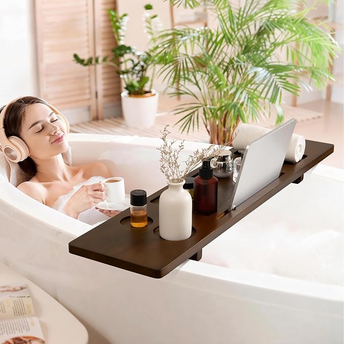 Teak Bathtub Tray - Image 6