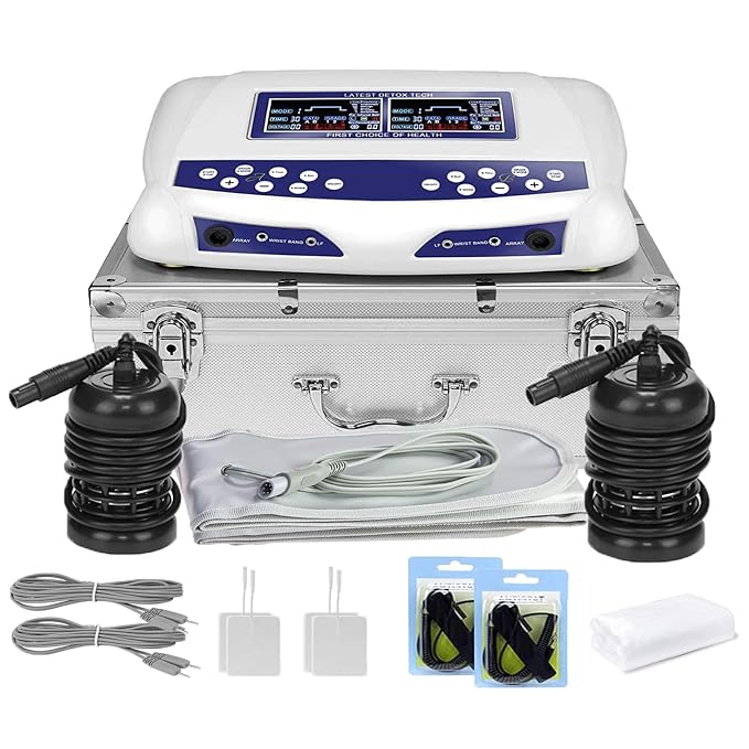 Ionic Foot Bath Detox Machine, Professional Ion Cleanse Dual Ionic Detox Foot by LeCuag