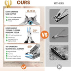 LIONVISON Ingrown Toenail Removal Kit: 8 Pcs Professional Toenail Clippers - Image 3