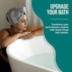 Sand Cloud Hair Towel Wrap for Women & Men, - Image 4