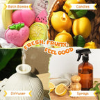 SALKING Fruity Fragrance Essential Oils Set, Essential Oil Gift Set Scented Oils - Image 7