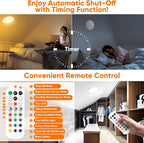 2 Pack Rechargeable Motion Sensor Ceiling Light - Image 8