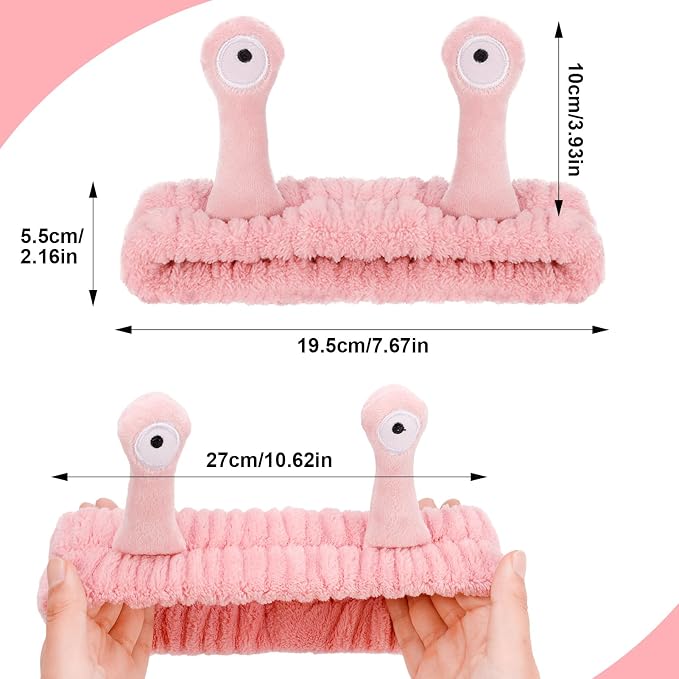DragonflyDreams 4 Packs Snail Head Bands, Headband - Image 6