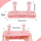 DragonflyDreams 4 Packs Snail Head Bands, Headband - Image 6