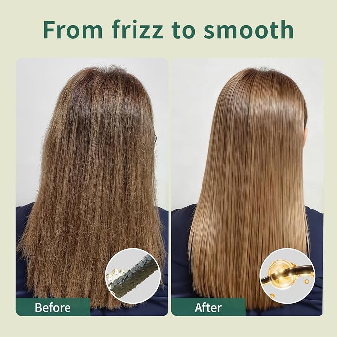 Keratin Hair Mask, Anti-Frizz, Intensive Hydrating & Repairing Deep Conditioner - Image 4
