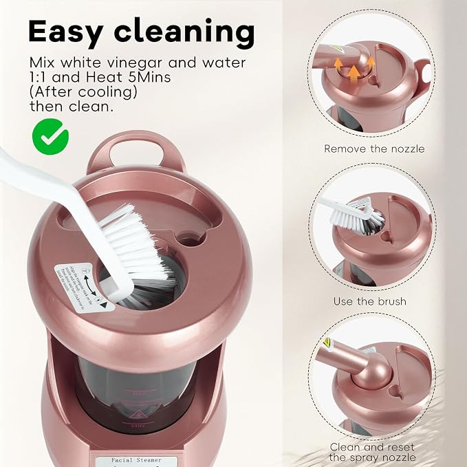 Facial Steamer, Professional Face Steamer Tabletop - Image 4