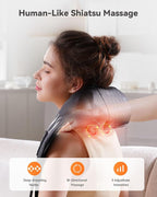Shiatsu Neck and Back Massager, Corded Electric Neck Massager - Image 2
